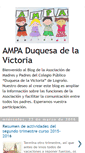 Mobile Screenshot of apaduquesadelavictoria.blogspot.com