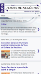 Mobile Screenshot of jornalfolhadenegocios.blogspot.com