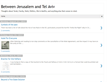 Tablet Screenshot of betweenjerusalemandtelaviv.blogspot.com