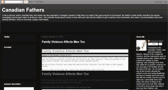 Desktop Screenshot of canadianfathers.blogspot.com