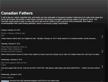 Tablet Screenshot of canadianfathers.blogspot.com