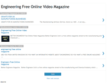 Tablet Screenshot of engineeringonlinevideomagazines.blogspot.com