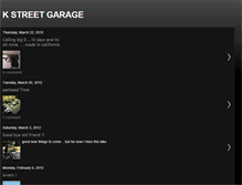 Tablet Screenshot of kstreetgarage.blogspot.com