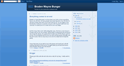 Desktop Screenshot of bradenbunger.blogspot.com