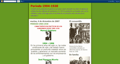 Desktop Screenshot of periodo1898-1930.blogspot.com