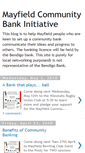 Mobile Screenshot of mayfieldcommunitybank.blogspot.com