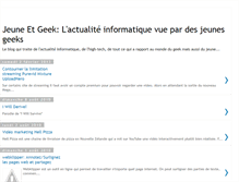 Tablet Screenshot of jeuneetgeek.blogspot.com