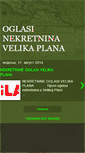 Mobile Screenshot of nekretninevelikaplana.blogspot.com