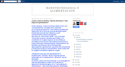 Desktop Screenshot of nanoalimentos.blogspot.com
