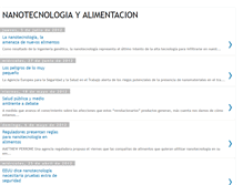 Tablet Screenshot of nanoalimentos.blogspot.com