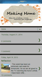 Mobile Screenshot of makinghome-dawn.blogspot.com