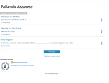 Tablet Screenshot of pallavoloazzanese.blogspot.com