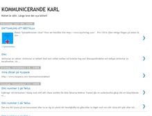 Tablet Screenshot of kommunicerandekarl.blogspot.com