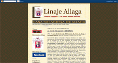 Desktop Screenshot of linajealiaga.blogspot.com