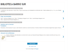 Tablet Screenshot of bibliotecabarriosur.blogspot.com