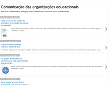 Tablet Screenshot of comunicaeducacional.blogspot.com