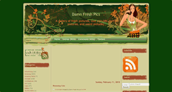 Desktop Screenshot of damnfreshpics.blogspot.com