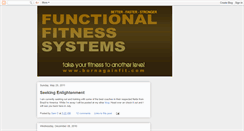 Desktop Screenshot of functional-fitness.blogspot.com