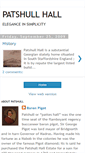 Mobile Screenshot of patshullhall.blogspot.com