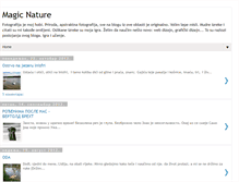 Tablet Screenshot of magicnature-ankica.blogspot.com