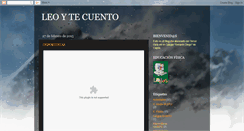 Desktop Screenshot of leoytecuento.blogspot.com