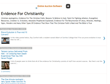 Tablet Screenshot of evidenceforchristianity.blogspot.com