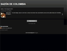 Tablet Screenshot of lascosasmasrikasdecolombia.blogspot.com