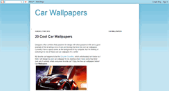 Desktop Screenshot of carwallpapers5.blogspot.com