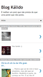 Mobile Screenshot of kaliblog.blogspot.com