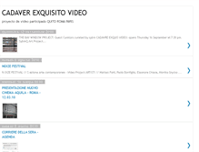 Tablet Screenshot of cadaverexquisitovideo.blogspot.com