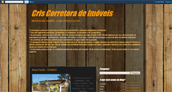 Desktop Screenshot of criscorretoradeimoveisviamao.blogspot.com