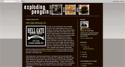 Desktop Screenshot of explodingpenguinbk.blogspot.com