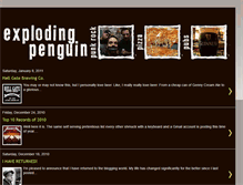 Tablet Screenshot of explodingpenguinbk.blogspot.com