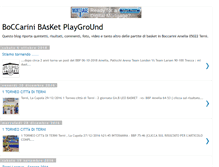 Tablet Screenshot of boccarinibasket.blogspot.com