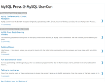 Tablet Screenshot of mysqlpress.blogspot.com