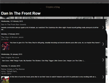 Tablet Screenshot of daninthefrontrow.blogspot.com