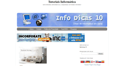 Desktop Screenshot of info-dicas10.blogspot.com