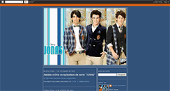 Desktop Screenshot of jonas-burning.blogspot.com