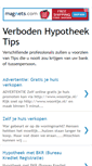Mobile Screenshot of mijnhypotheektips.blogspot.com