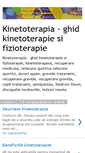 Mobile Screenshot of kinetoterapie-aplicata.blogspot.com