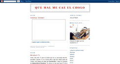 Desktop Screenshot of cholososlomenos.blogspot.com