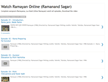 Tablet Screenshot of onlineramayana.blogspot.com