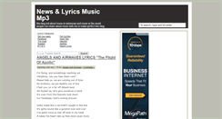 Desktop Screenshot of music5-mp3.blogspot.com