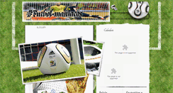 Desktop Screenshot of canal-futbol-maniacos.blogspot.com