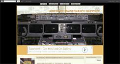 Desktop Screenshot of aircraft-support.blogspot.com