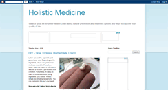 Desktop Screenshot of aboutholisticmedicine.blogspot.com