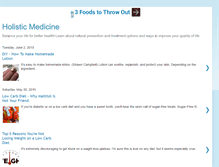 Tablet Screenshot of aboutholisticmedicine.blogspot.com