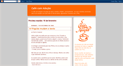 Desktop Screenshot of cafecomadocao.blogspot.com