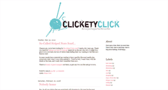 Desktop Screenshot of clicketyclick.blogspot.com