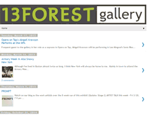 Tablet Screenshot of 13forest.blogspot.com